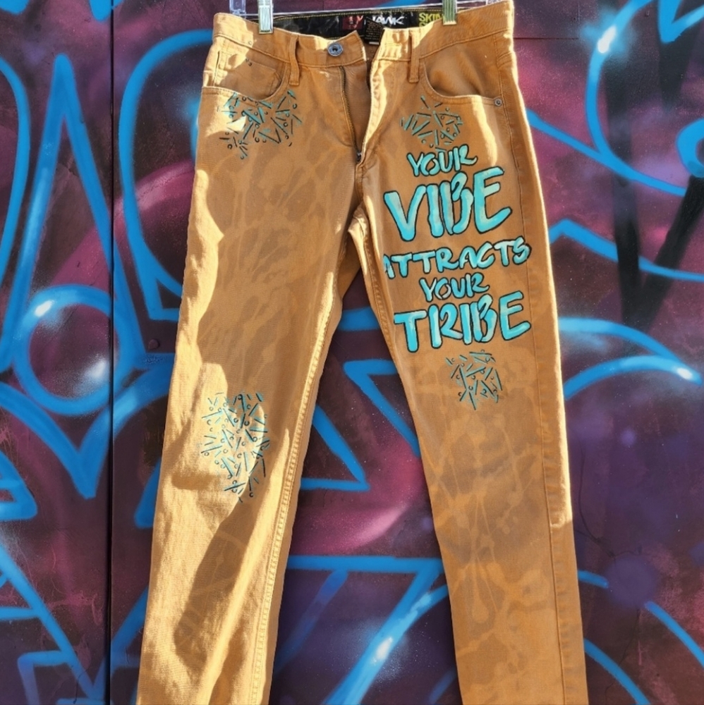 Artistic Tan Pants